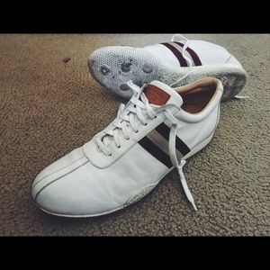 Vintage Bally Low Top Classic White Sneaker